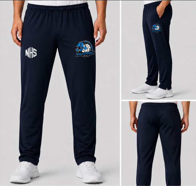 ZIP LEG TRACK PANTS